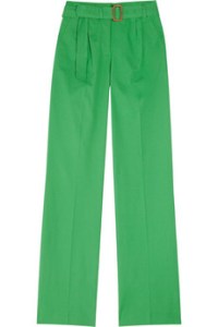 Jeans y pantalones de colores: fucsia, naranja, amarillo, “aqua”